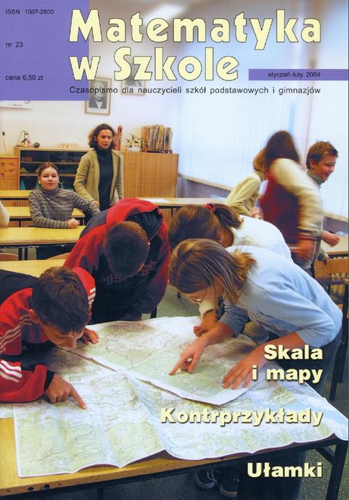 Tytuł: Matematyka w Szkole. Czasopismo dla nauczycieli szkół podstawowych i gimnazjów. Nr 23
Autor: Praca zbiorowa
Wydawnictwo: Gdańskie Wydawnictwo Oświatowe
Formaty: PDF
