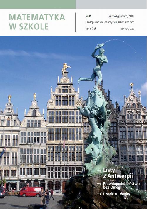 Tytuł: Matematyka w Szkole. Czasopismo dla nauczycieli szkół średnich. Nr 35
Autor: Praca zbiorowa
Wydawnictwo: Gdańskie Wydawnictwo Oświatowe
Formaty: PDF