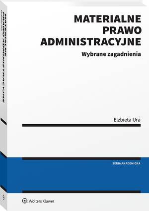 Materialne prawo administracyjne. Wybrane zagadnienia — okładka e-booka