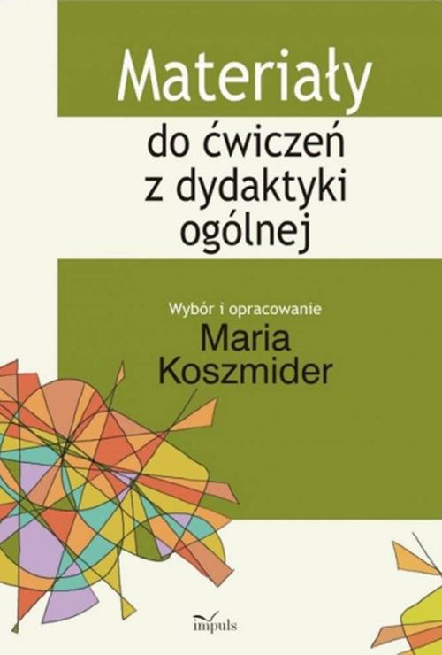 Materiały do ćwiczeń z dydaktyki ogólnej — okładka e-booka