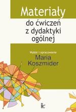 Materiały do ćwiczeń z dydaktyki ogólnej — okładka
