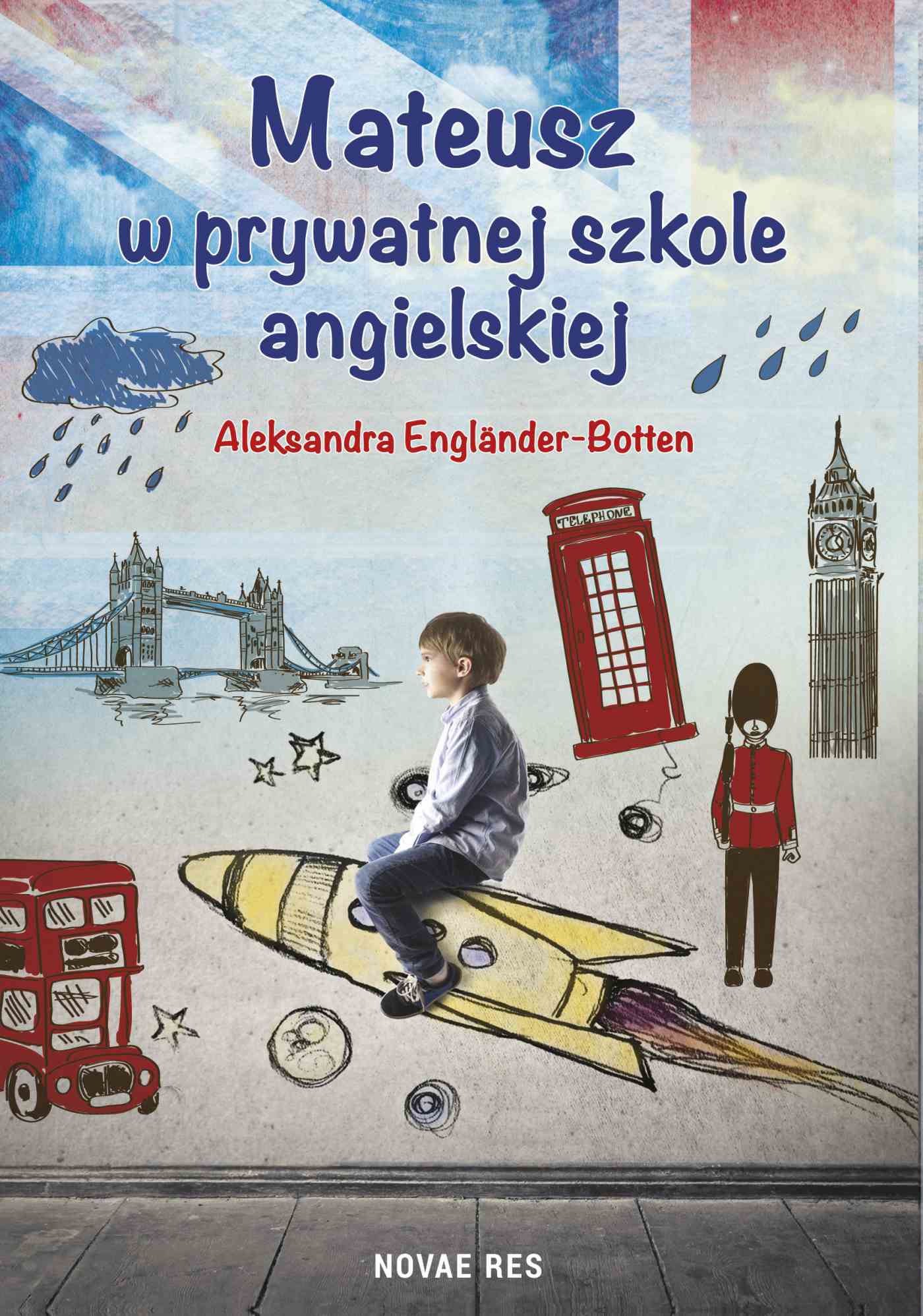 Mateusz w prywatnej szkole angielskiej — okładka e-booka