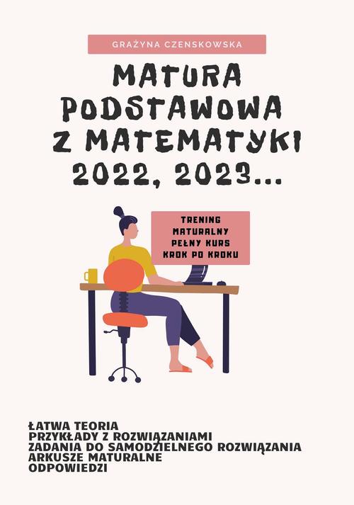 Matura podstawowa z matematyki 2022, 2023... — okładka e-booka