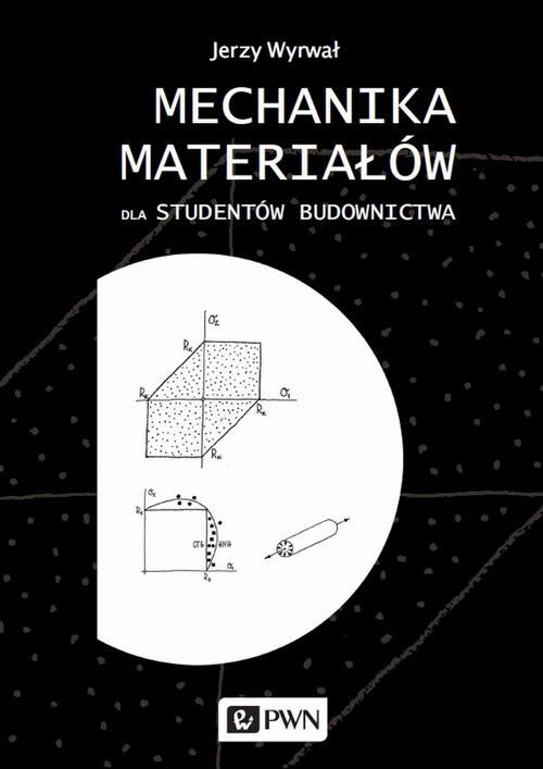 Mechanika materiałów dla studentów budownictwa — okładka e-booka