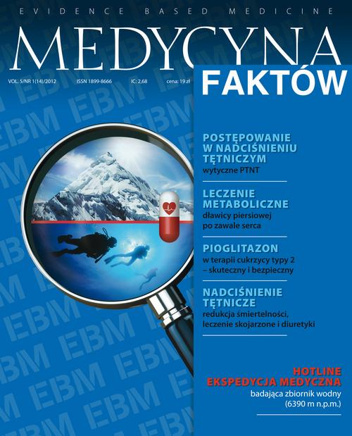 Tytuł: Medycyna Faktów 1/2012
Autor: 
Wydawnictwo: Medical Education
Formaty: PDF
