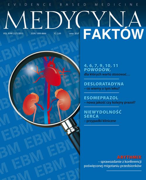 Tytuł: Medycyna Faktów 2/2015
Autor: Marek Kuch
Wydawnictwo: Medical Education
Formaty: PDF
