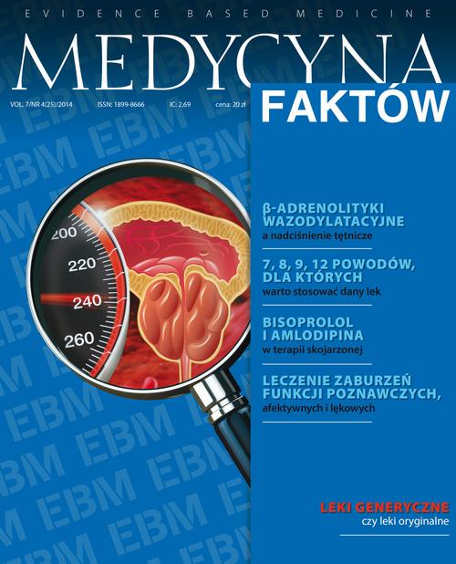 Tytuł: Medycyna Faktów 4/2014
Autor: 
Wydawnictwo: Medical Education
Formaty: PDF