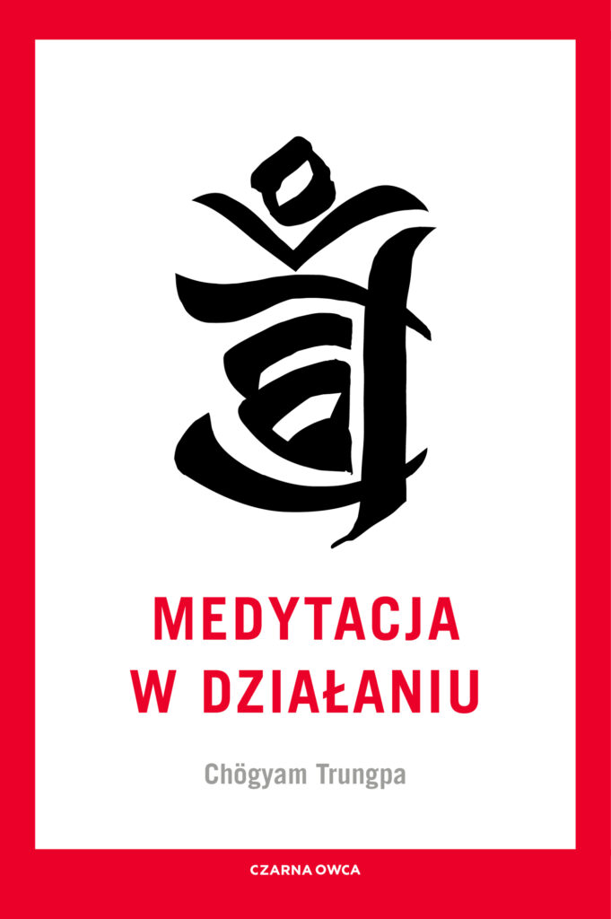 Medytacja w działaniu — okładka
