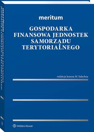 Meritum. Gospodarka finansowa jednostek samorządu terytorialnego — okładka e-booka
