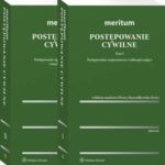 MERITUM Postępowanie cywilne. Tom I. Postepowanie rozpoznawcze i zabezpieczające. Tom II. Postępowanie egzekucyjne, arbitrażowe i międzynarodowe — okładka e-booka