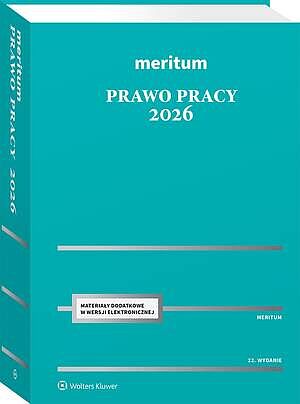 Meritum Prawo Pracy 2026 — okładka e-booka