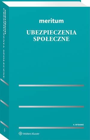 Meritum Ubezpieczenia społeczne — okładka e-booka