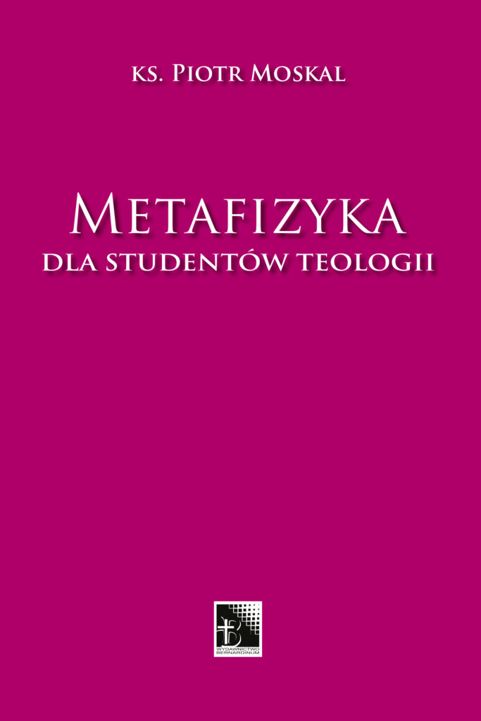 Metafizyka dla studentów teologii — okładka