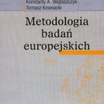 Metodologia badań europejskich — okładka e-booka