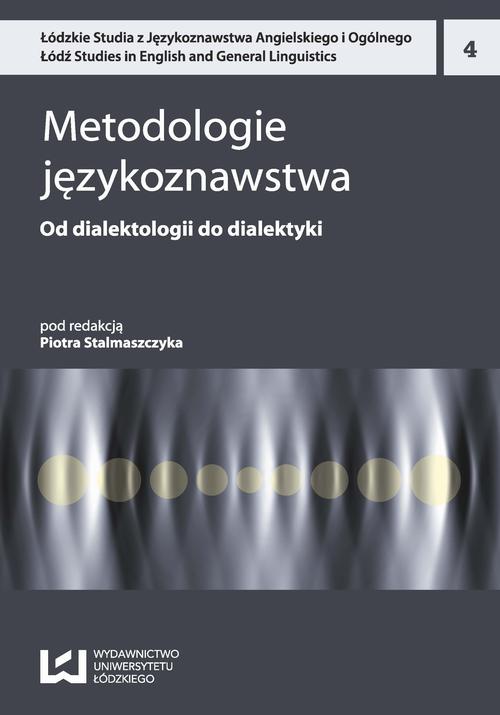 Metodologie językoznawstwa 4 — okładka e-booka