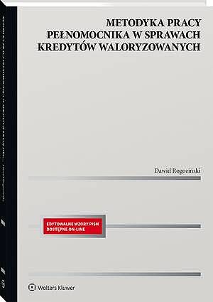 Metodyka pracy pełnomocnika w sprawach kredytów waloryzowanych — okładka e-booka