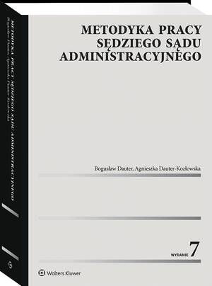 Metodyka pracy sędziego sądu administracyjnego — okładka e-booka