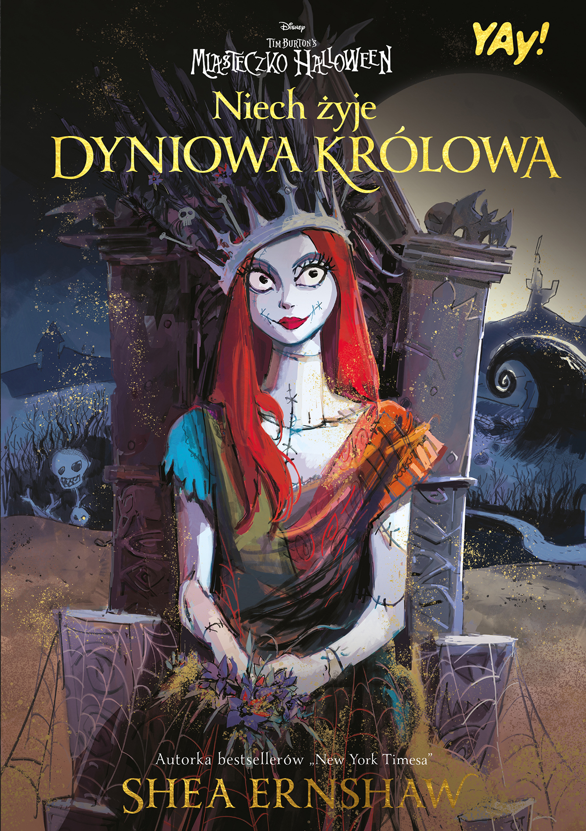 Tytuł: Miasteczko Halloween Tima Burtona. Niech żyje Dyniowa Królowa
Autor: Shea Earnshaw
Wydawnictwo: Wydawnictwo Olesiejuk
Formaty: EPUB, MOBI