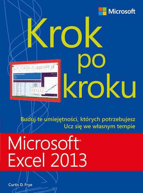 Microsoft Excel 2013 Krok po kroku — okładka e-booka
