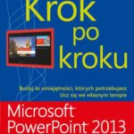 Microsoft PowerPoint 2013 Krok po kroku — okładka e-booka
