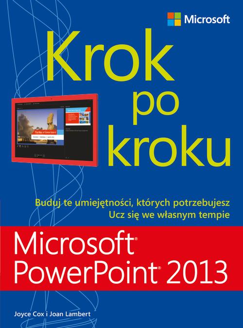 Microsoft PowerPoint 2013 Krok po kroku — okładka e-booka