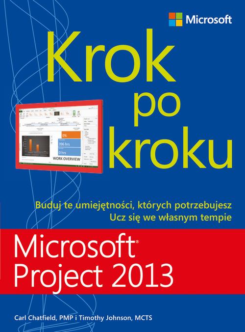 Microsoft Project 2013 Krok po kroku — okładka e-booka