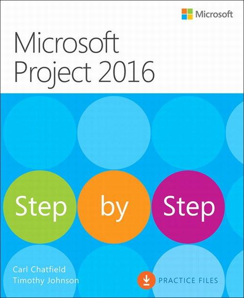Microsoft Project 2016 Krok po kroku — okładka e-booka