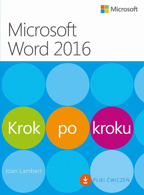 Microsoft Word 2016 Krok po kroku — okładka e-booka