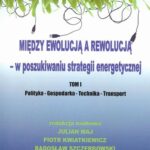 Między ewolucją a rewolucją - w poszukiwaniu strategii energetycznej Tom 1 — okładka e-booka