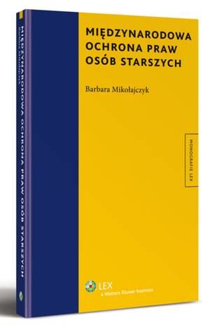 Międzynarodowa ochrona praw osób starszych — okładka e-booka
