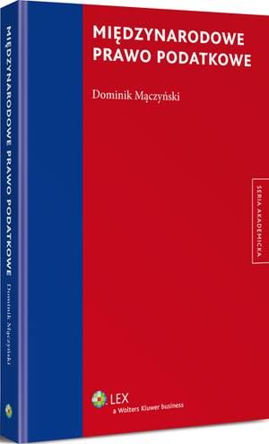 Międzynarodowe prawo podatkowe — okładka e-booka