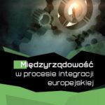 Międzyrządowość w procesie integracji europejskiej — okładka e-booka