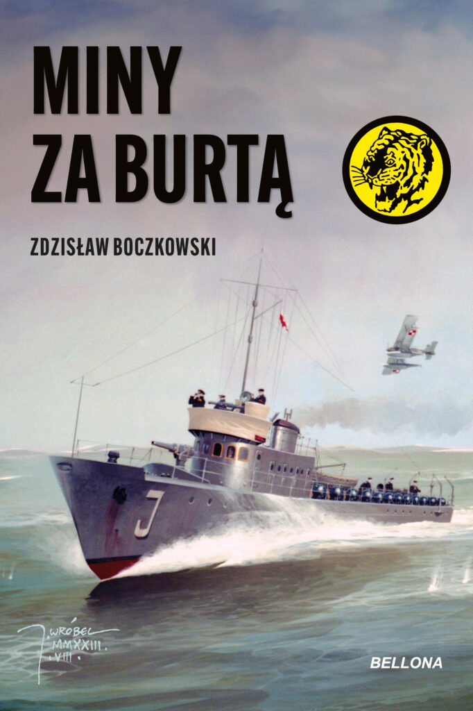 Miny za burtą — okładka