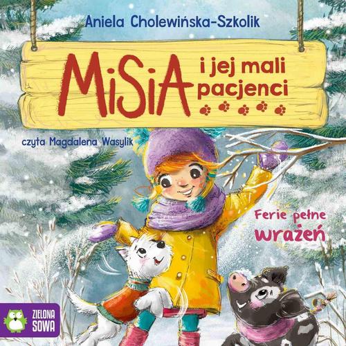 Tytuł: Misia i jej mali pacjenci. Ferie pełne wrażeń
Autor: Aniela Cholewińska-Szkolik
Wydawnictwo: Zielona Sowa
Formaty: MP3
