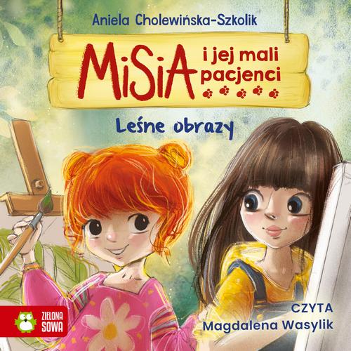Tytuł: Misia i jej mali pacjenci. Leśne obrazy
Autor: Aniela Cholewińska-Szkolik
Wydawnictwo: Zielona Sowa
Formaty: MP3