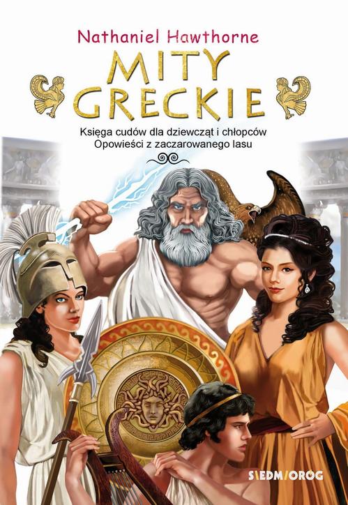 Mity greckie. Nathaniel Hawthorne — okładka e-booka