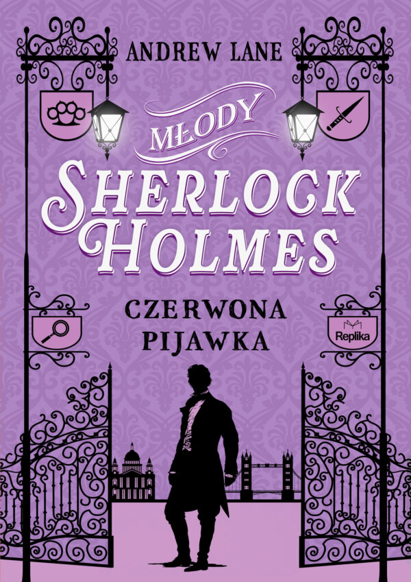 Młody Sherlock Holmes (#2). Młody Sherlock Holmes. Tom 2. Czerwona pijawka — okładka