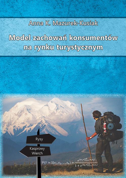 Tytuł: Model zachowań konsumentów na rynku turystycznym
Autor: Anna K. Mazurek-Kusiak
Wydawnictwo: Spatium
Formaty: PDF