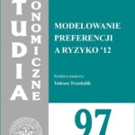 Modelowanie preferencji a ryzyko '12. SE 97 — okładka e-booka