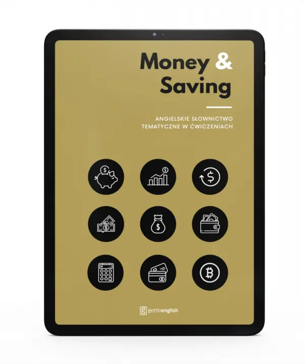 Money & Saving - angielskie słownictwo tematyczne. Ebook — okładka e-booka