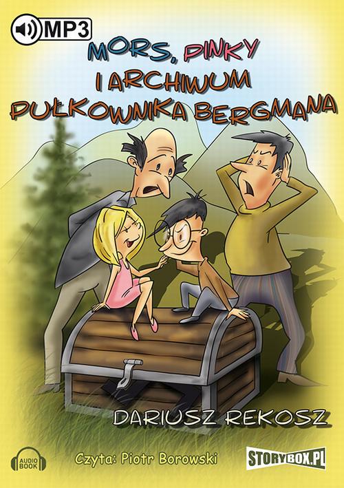 Tytuł: Mors, Pinky i archiwum pułkownika Bergmana
Autor: Dariusz Rekosz
Wydawnictwo: Storybox
Formaty: MP3