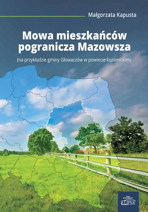 Mowa mieszkańców pogranicza Mazowsza — okładka e-booka