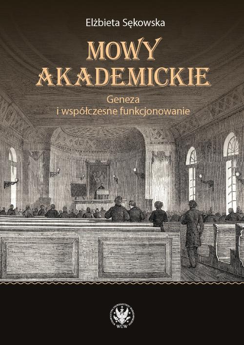 Mowy akademickie — okładka e-booka