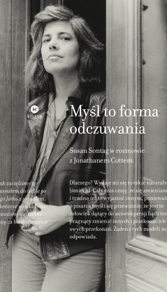 Myśl to forma odczuwania — okładka