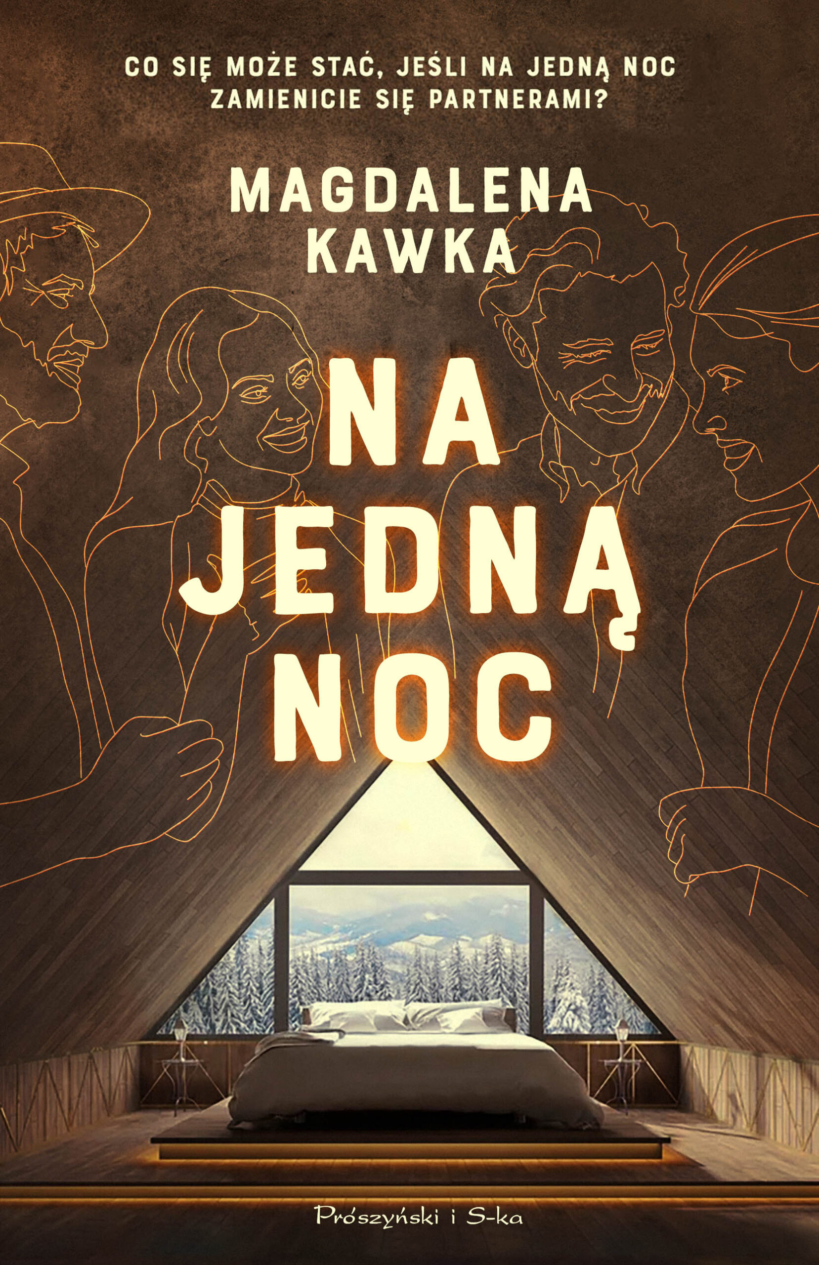 Na jedną noc — okładka e-booka