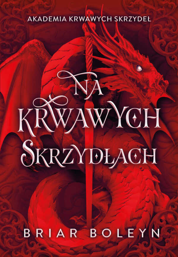 Na krwawych skrzydłach — okładka
