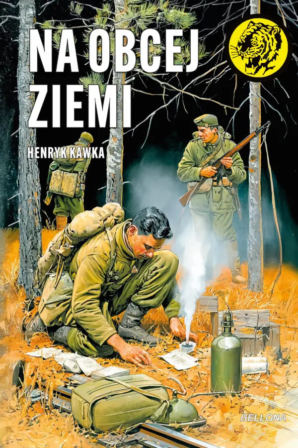 Na obcej ziemi — okładka