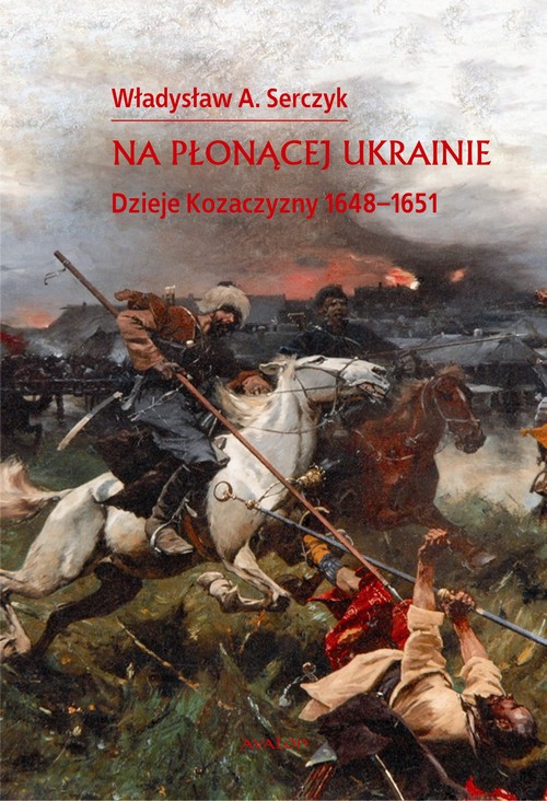 Na płonącej Ukrainie — okładka e-booka