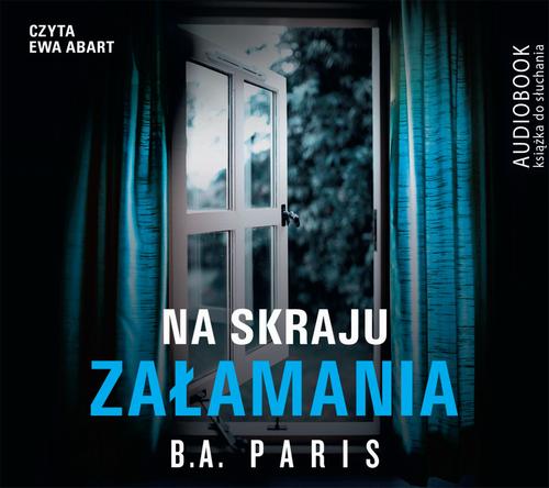 Tytuł: Na skraju załamania
Autor: B.A. Paris
Wydawnictwo: Albatros
Formaty: MP3