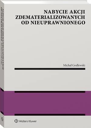 Nabycie akcji zdematerializowanych od nieuprawnionego — okładka e-booka